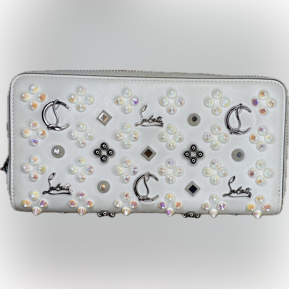 CHRITIAN LOUBOUTIN ❤️❤️ PANETTONE LOUBINTHESKY SEVILLE WHITE - Picture 2 of 16